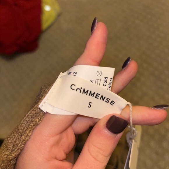 Commense Brown Knit Tank Top - Picture 4 of 4